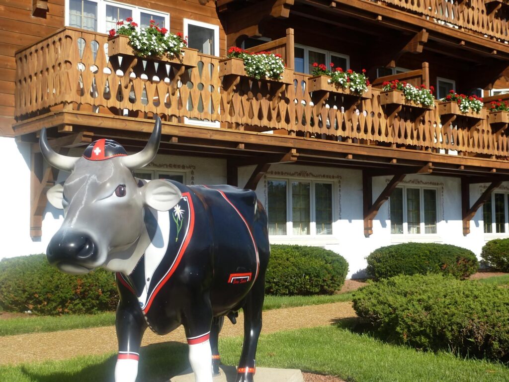 New Glarus cow